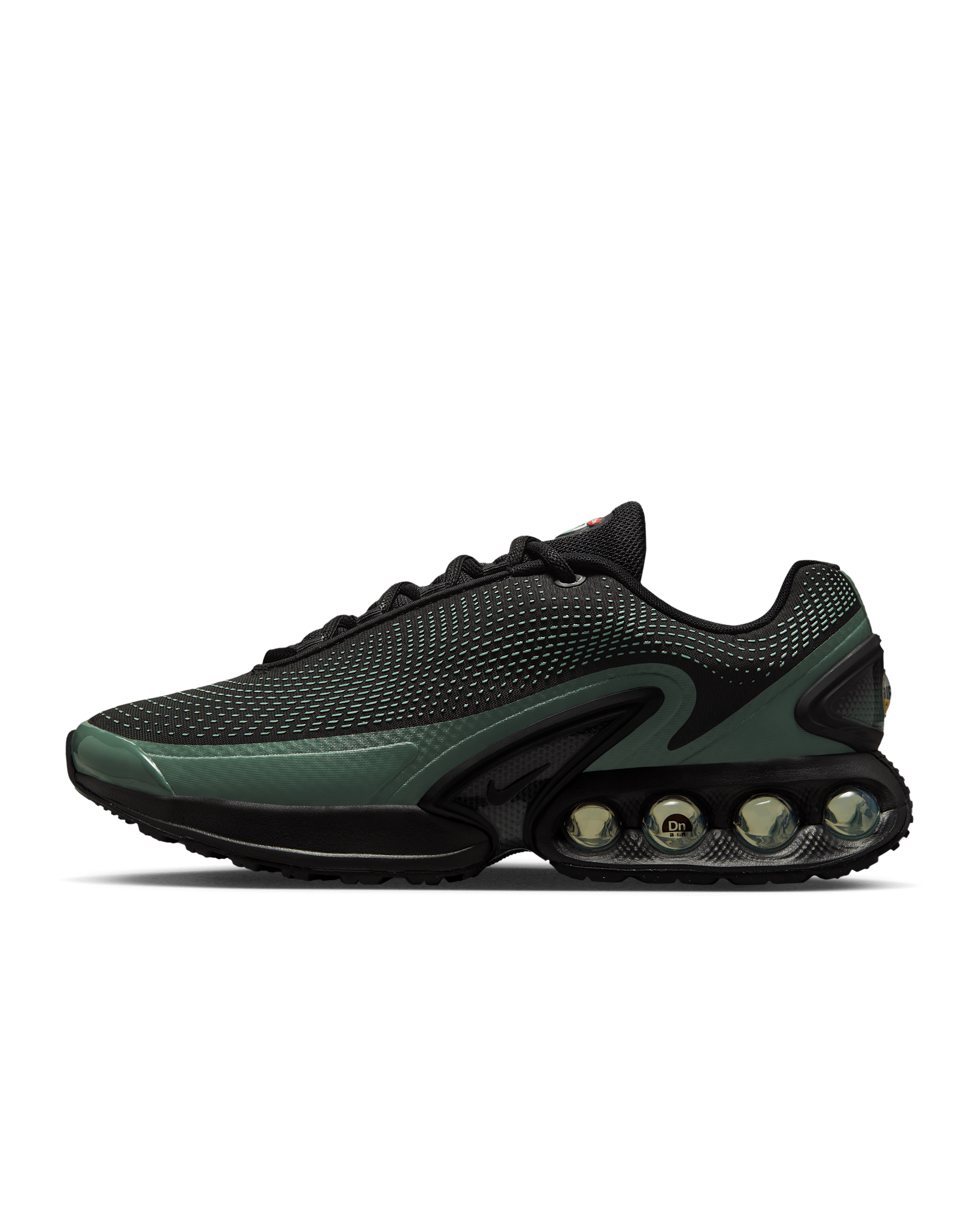 靴 Nike Air Max DN Black/llic Dark Grey Nike Air Max Dn Black Dark Smoke Grey Men's - DV3337-002 - US